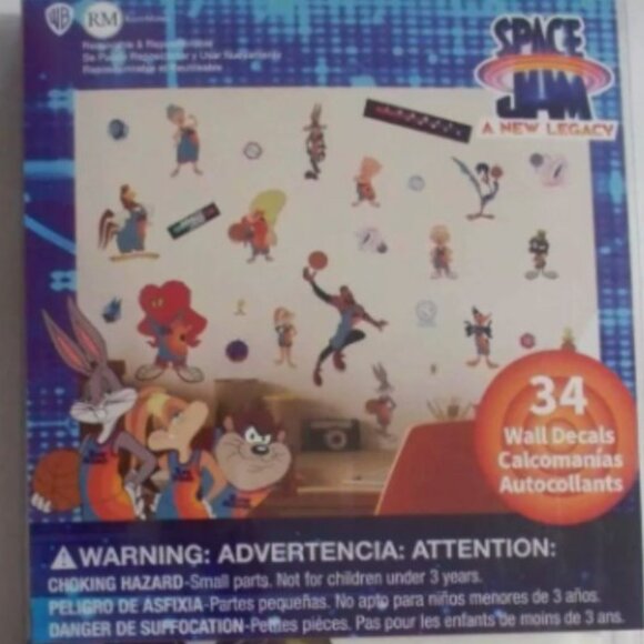 Brand New RoomMates Space Jam: A New Legacy Wall Decals - Picture 8 of 9